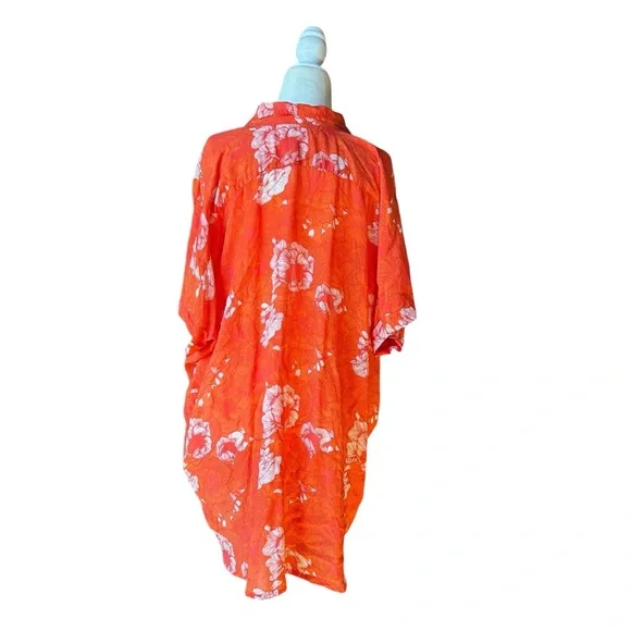 Acacia Swimwear Orange Floral Sedona Print Mombosa New without tags